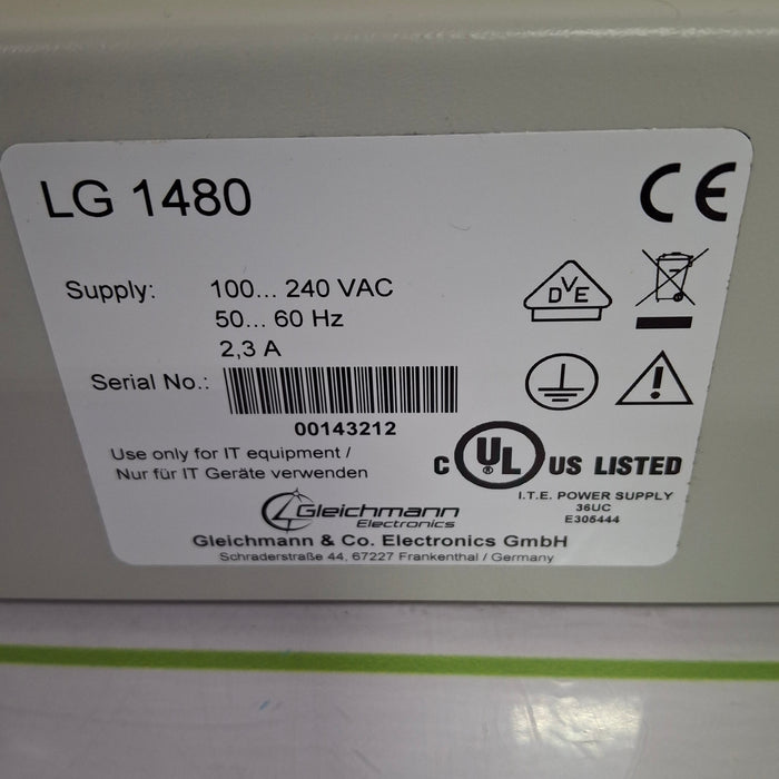 Gleichmann Electronics LG 1480 Battery Charger