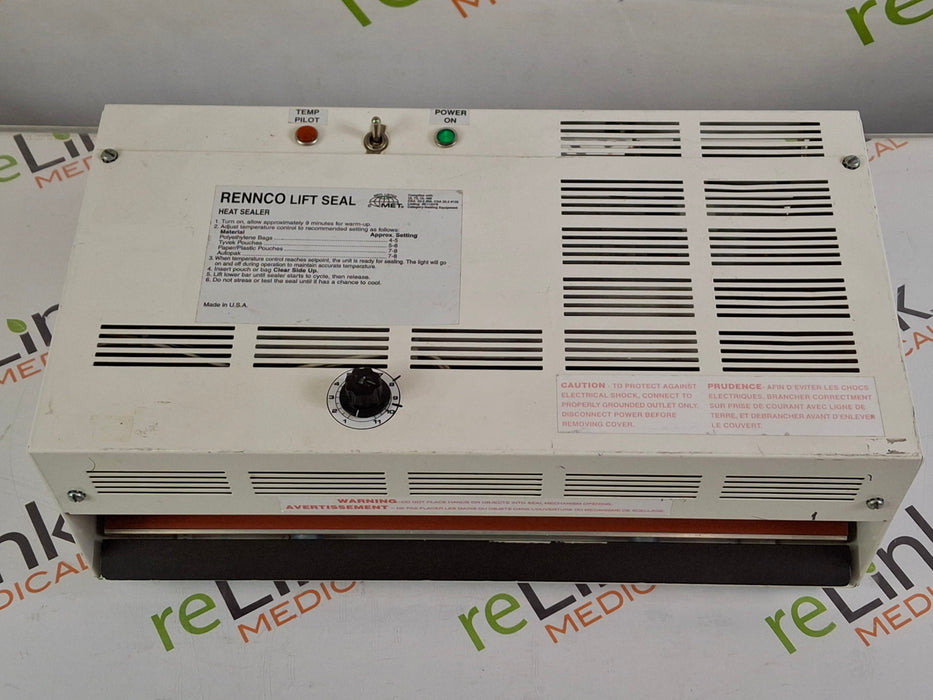 Rennco, Inc LS18-120 Lift Seal Heat Sealer