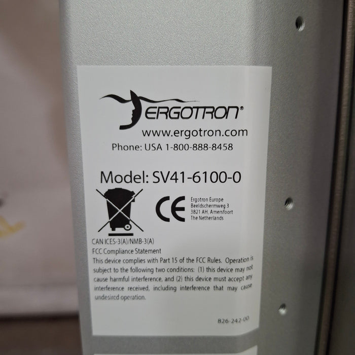 Ergotron SV41-6100 StyleView Cart
