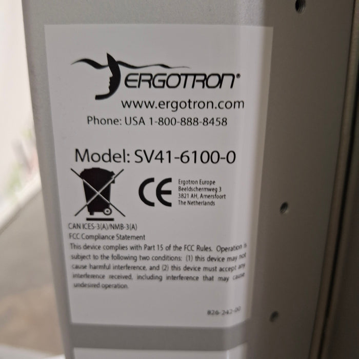 Ergotron SV41-6100 StyleView Cart