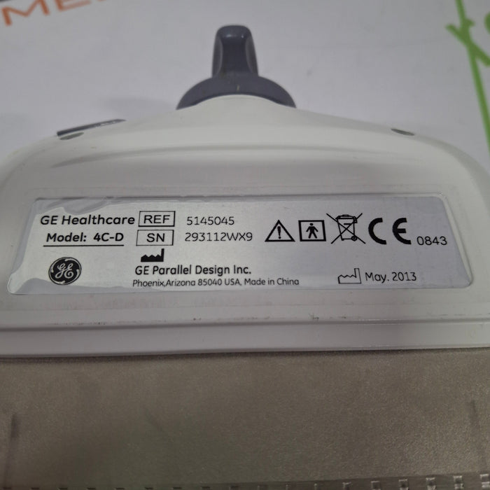 GE Healthcare 4C-D Convex Array Transducer