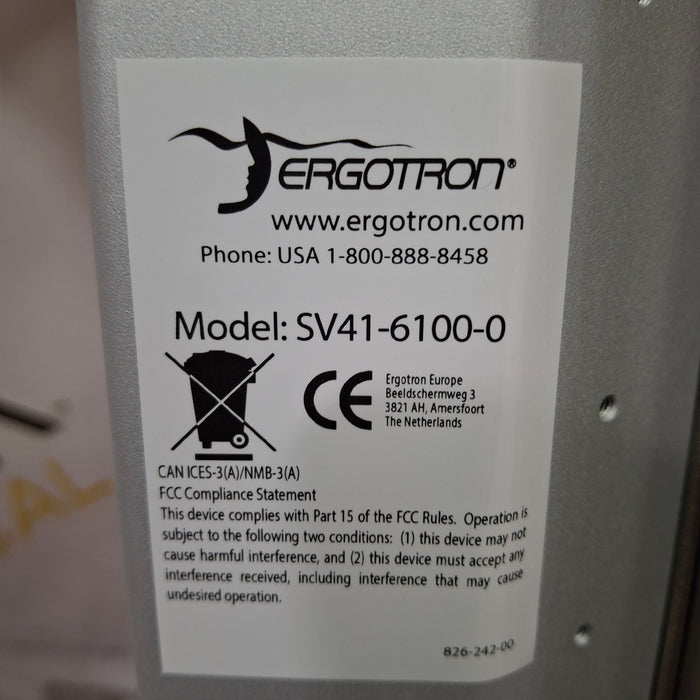 Ergotron SV41-6100 StyleView Cart