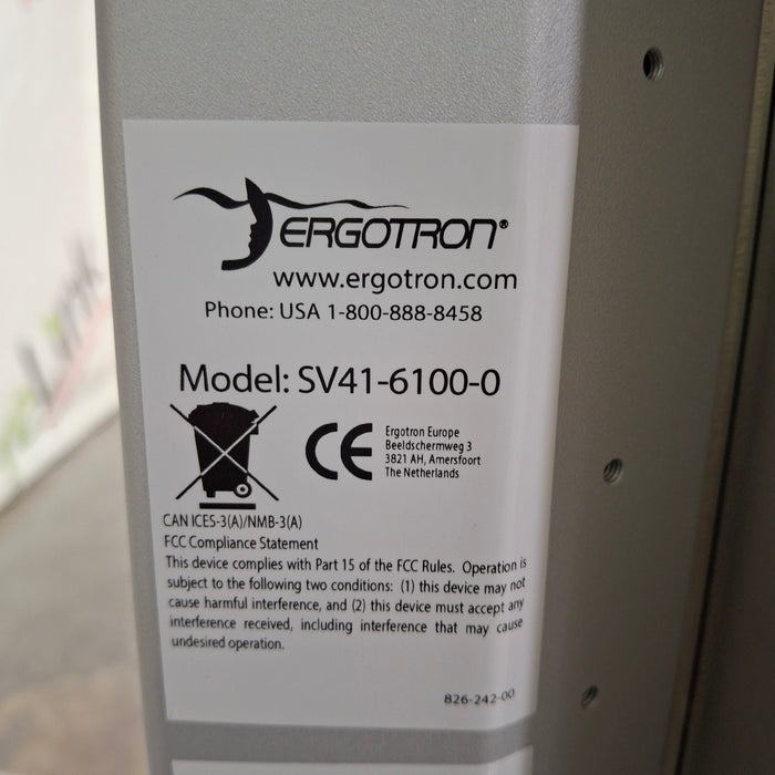 Ergotron SV41-6100 StyleView Cart