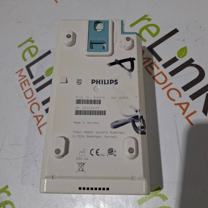 Philips M3001A-A01C06 Fast SpO2, NIBP, ECG, Temp, IBP MMS Module