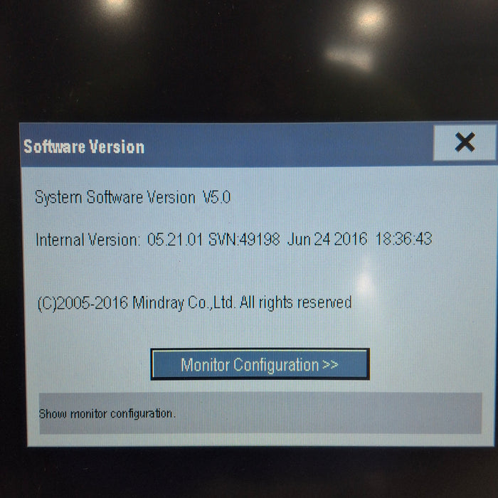 Mindray Passport 12M Patient Monitor