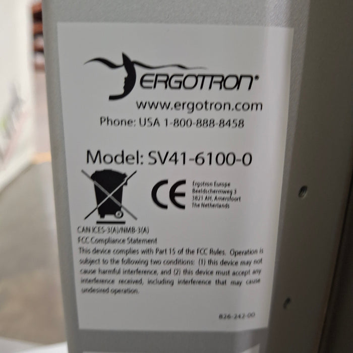 Ergotron SV41-6100 StyleView Cart