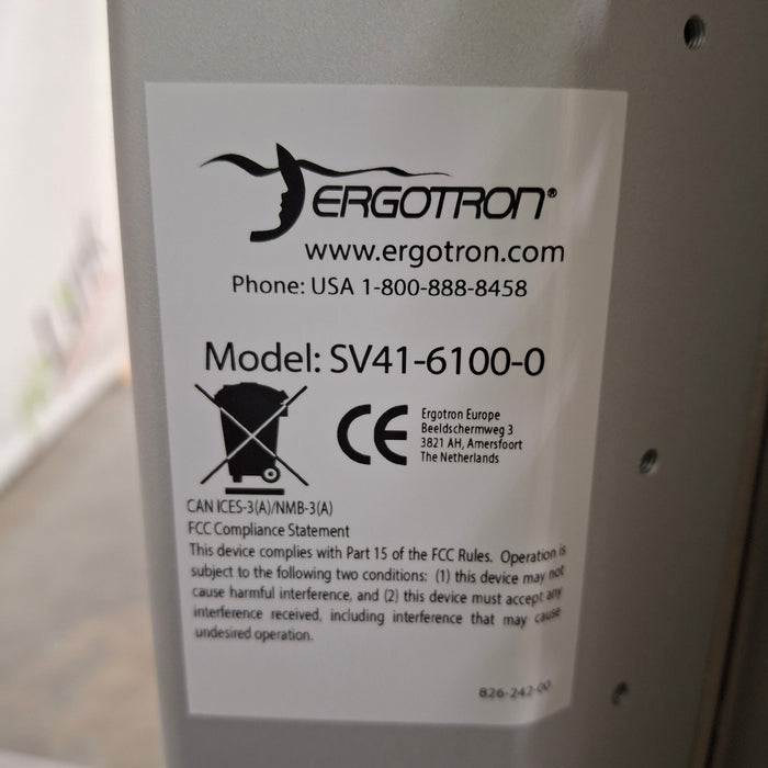 Ergotron SV41-6100 StyleView Cart