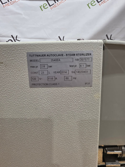 Tuttnauer EZ10 Autoclave