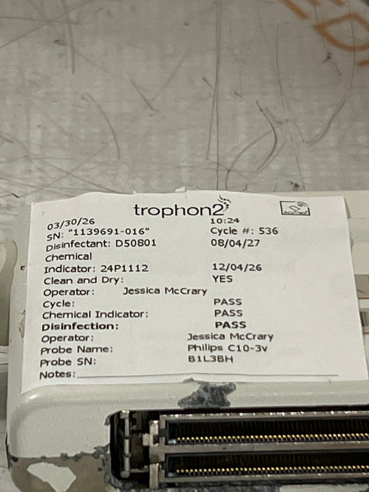 Philips C10-3v Endovaginal Transducer