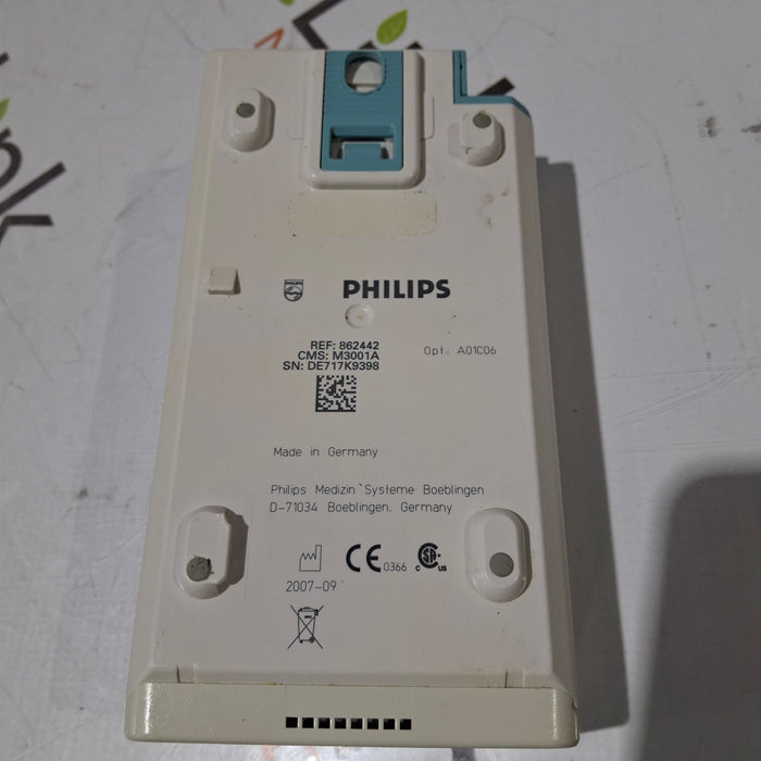 Philips M3001A-A01C06 Fast SpO2, NIBP, ECG, Temp, IBP MMS Module