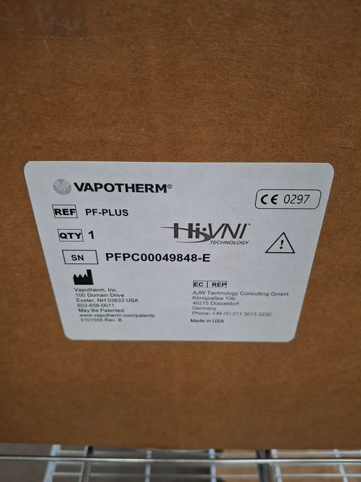 Vapotherm Precision Flow Plus Meter Humidifier