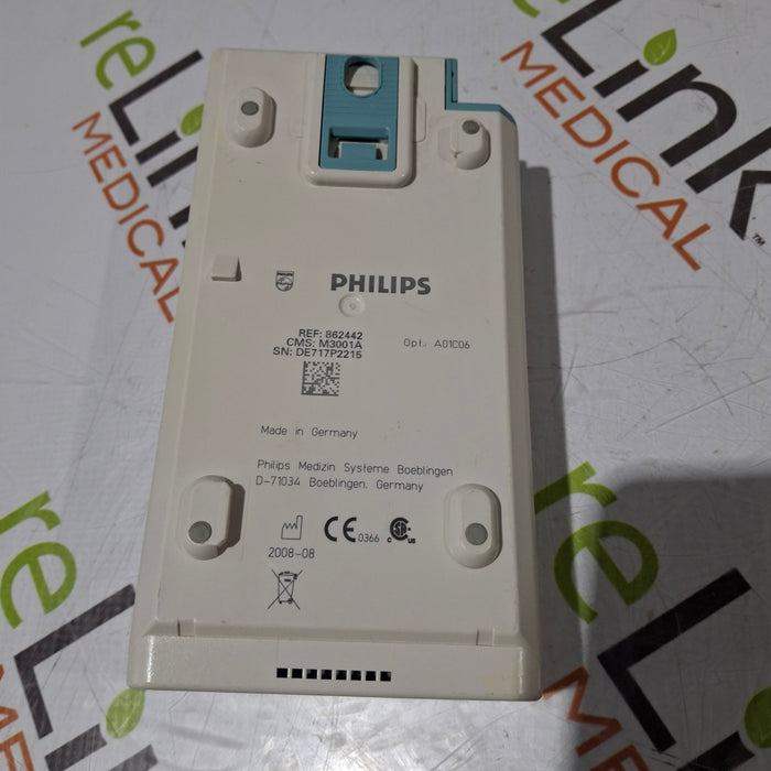 Philips M3001A-A01C06 Fast SpO2, NIBP, ECG, Temp, IBP MMS Module
