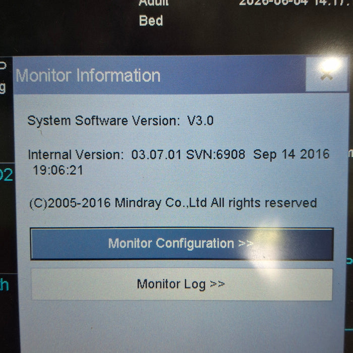 Mindray Accutorr 7 Vital Signs Monitor