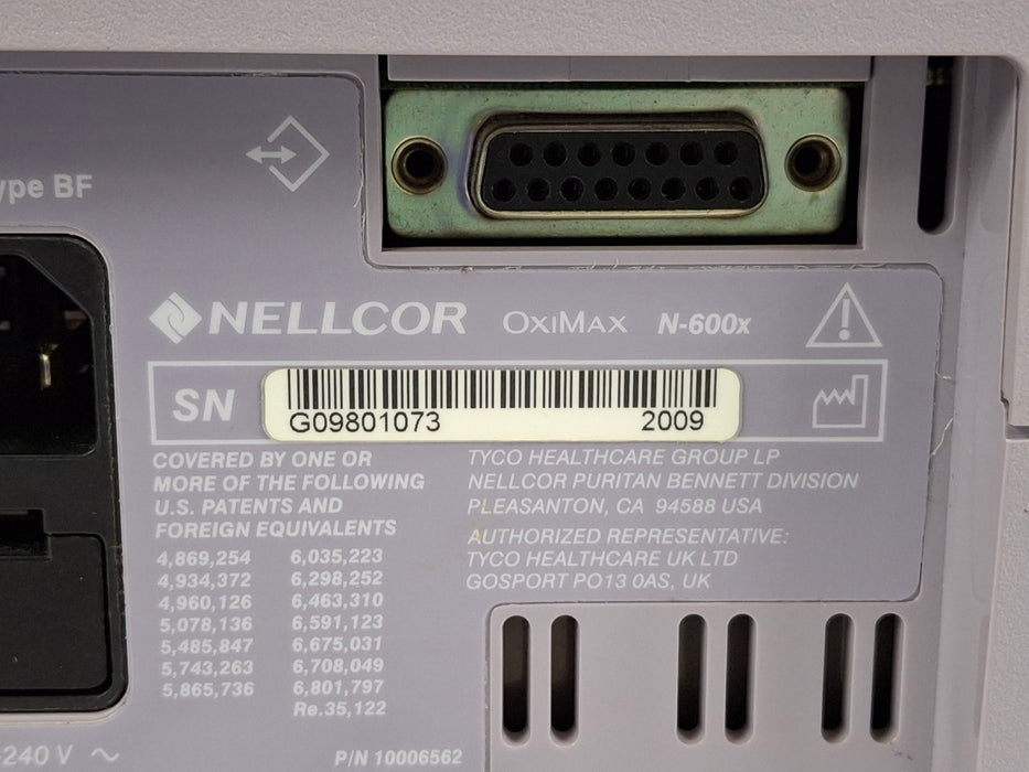 Nellcor OxiMax N-600x Pulse Oximeter