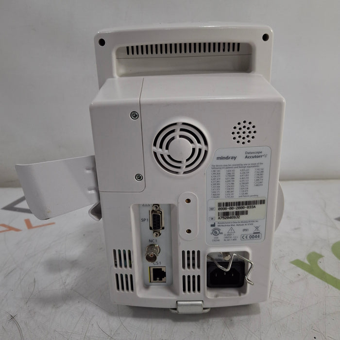 Mindray Datascope Accutorr V Vital Signs Monitor