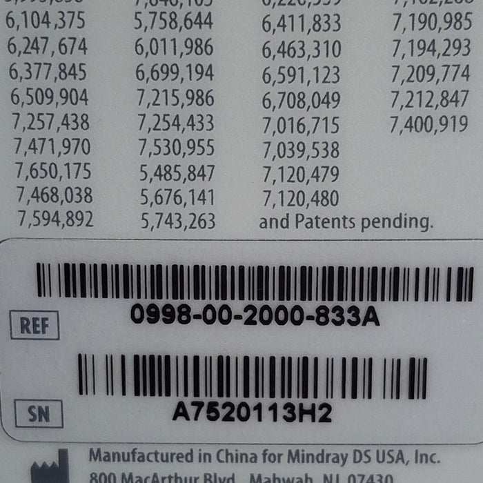 Mindray Datascope Accutorr V Vital Signs Monitor