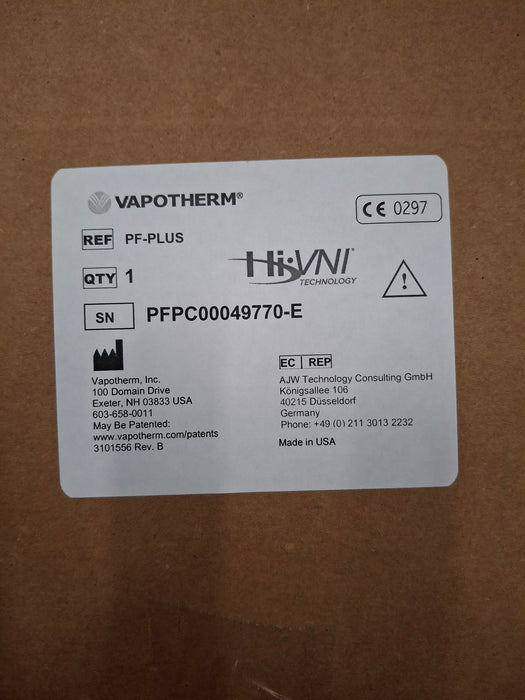 Vapotherm Precision Flow Plus Meter Humidifier