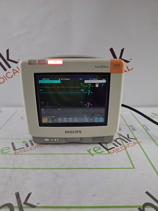 Philips MP5 Anesthesia Oximax SpO2 ECG, Press, NBP, Temp CO2 Patient Monitor