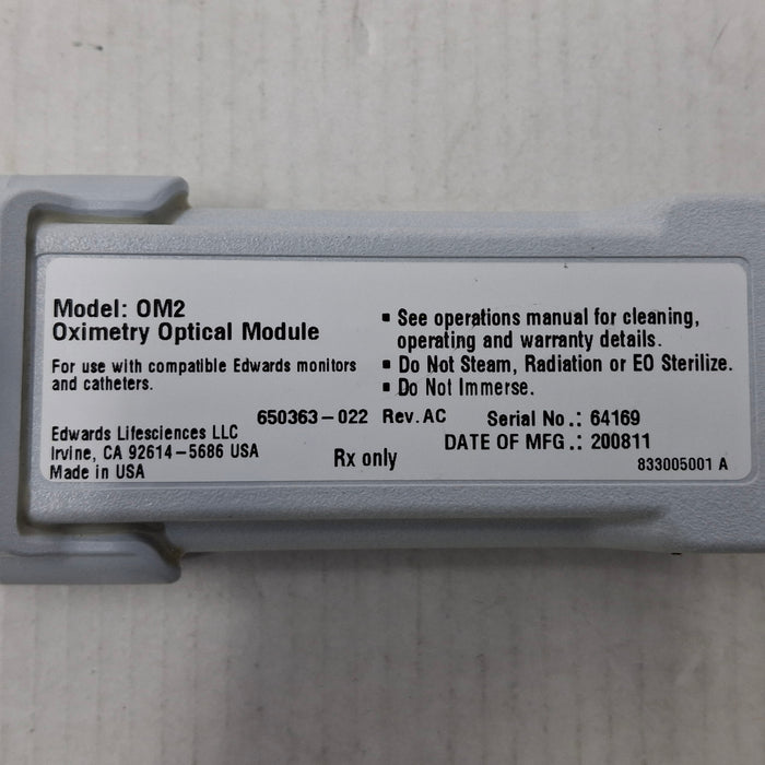 Edwards Lifesciences OM2 Oximetry Optical Module