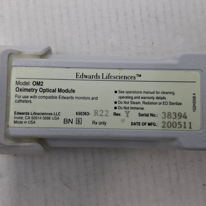 Edwards Lifesciences OM2 Oximetry Optical Module