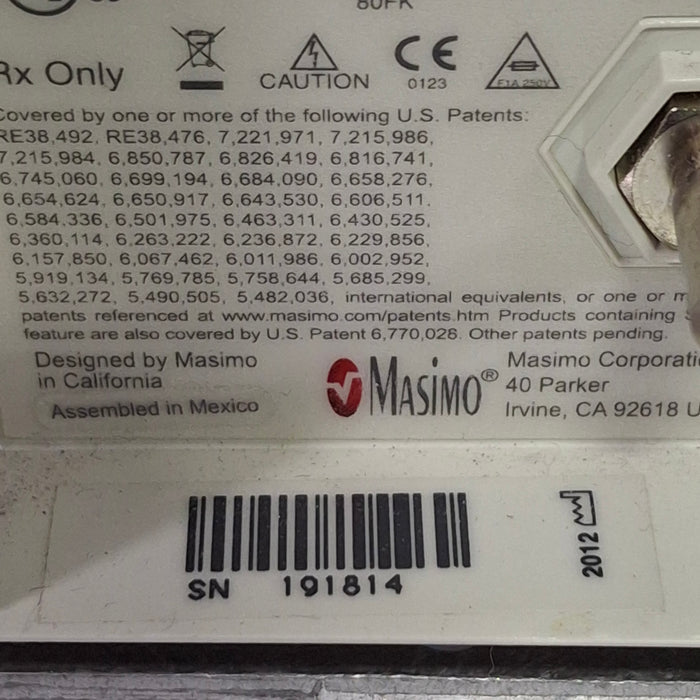 Masimo Radical Signal Extraction RDS-1 Pulse Oximeter