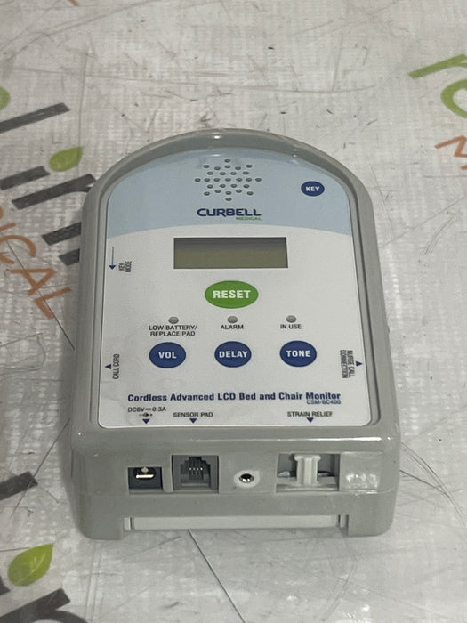 Curbell Medical Products Inc CSM-BC400 Cordless Advanced LCD Bed & Chair Monitor