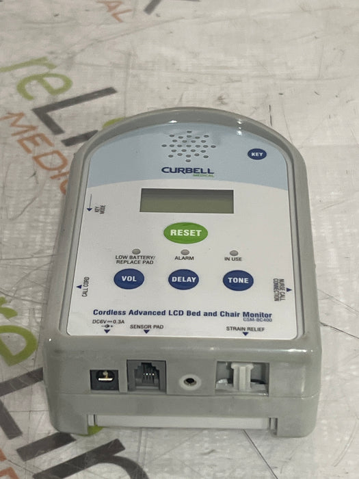 Curbell Medical Products Inc CSM-BC400 Cordless Advanced LCD Bed & Chair Monitor