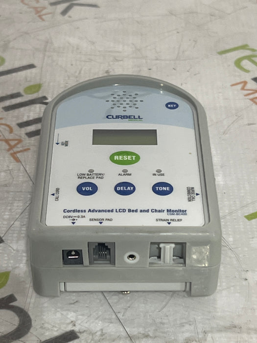 Curbell Medical Products Inc CSM-BC400 Cordless Advanced LCD Bed & Chair Monitor