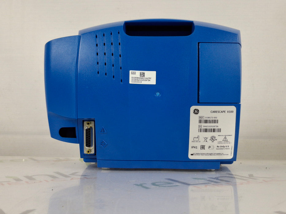 GE Healthcare Dinamap V100 - NIBP, SpO2, Temp Vital Signs Monitor