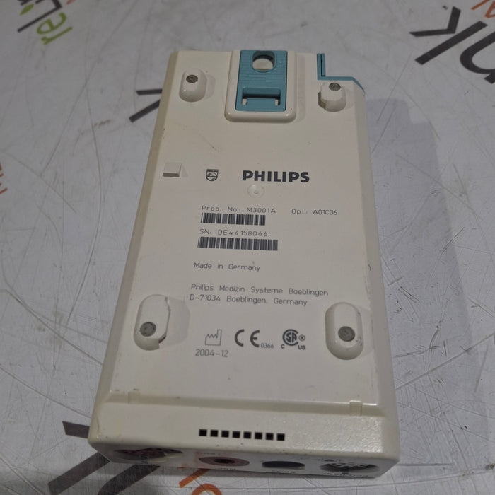 Philips M3001A-A01C06 Fast SpO2, NIBP, ECG, Temp, IBP MMS Module