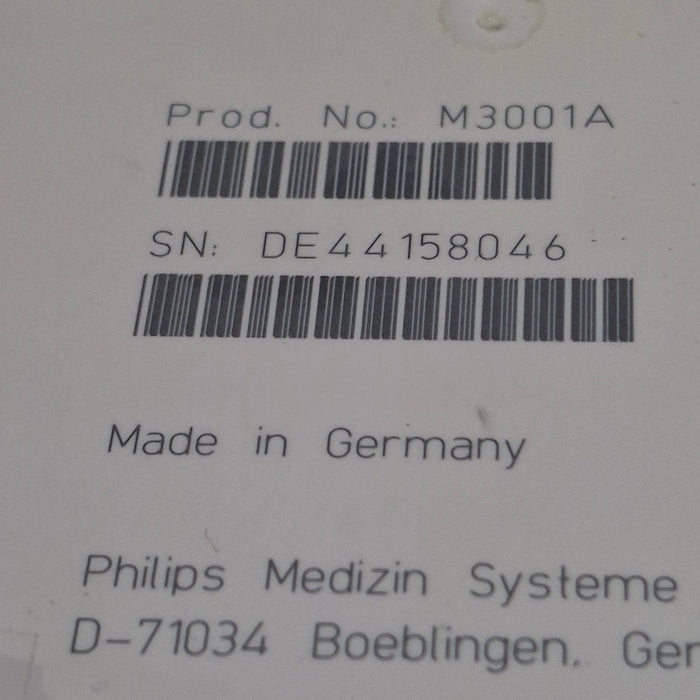 Philips M3001A-A01C06 Fast SpO2, NIBP, ECG, Temp, IBP MMS Module
