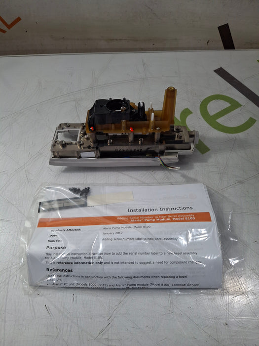 CareFusion Alaris 8100 Infusion Pump Module Bezel Assembly Kit