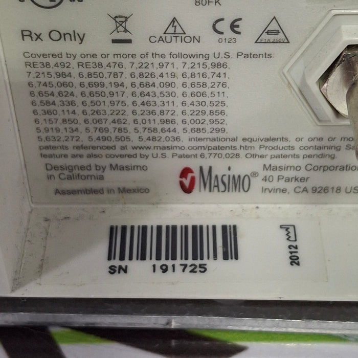 Masimo Radical Signal Extraction RDS-1 Pulse Oximeter