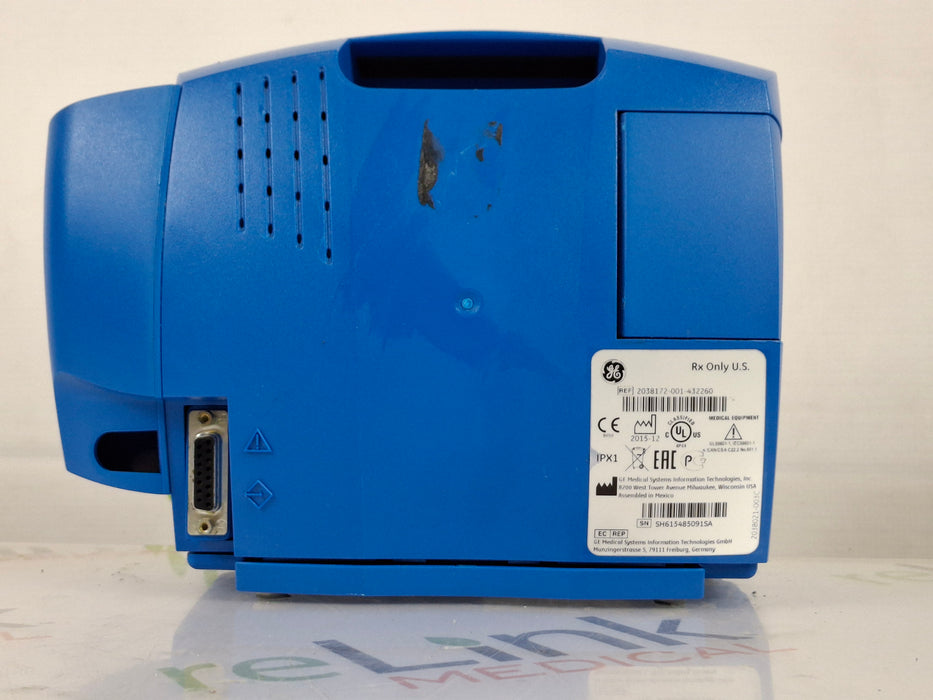 GE Healthcare Dinamap V100 - NIBP, SpO2, Temp Vital Signs Monitor
