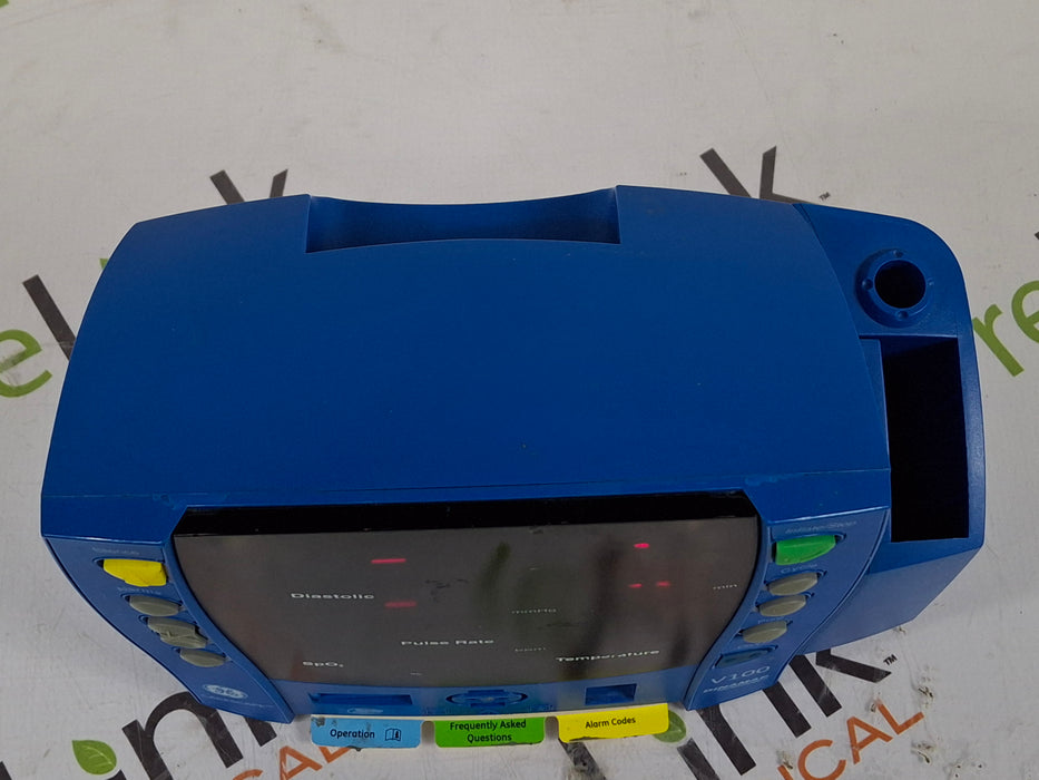 GE Healthcare Dinamap V100 - NIBP, SpO2, Temp Vital Signs Monitor