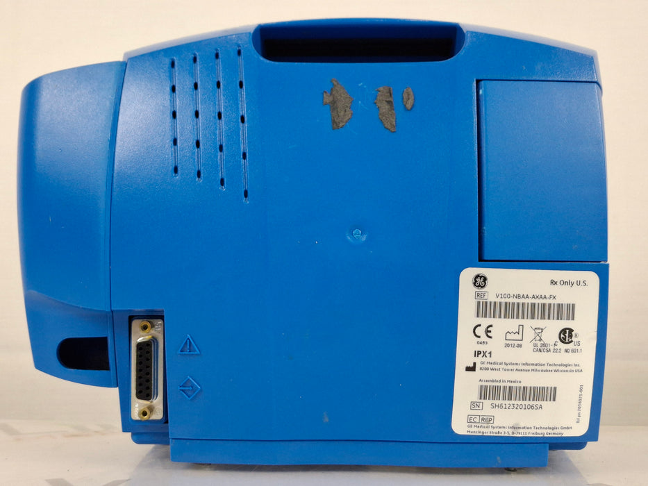 GE Healthcare Dinamap V100 - NIBP, SpO2, Temp Vital Signs Monitor