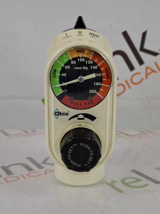 Ohio Medical Corporation 1251 Suction Regulator