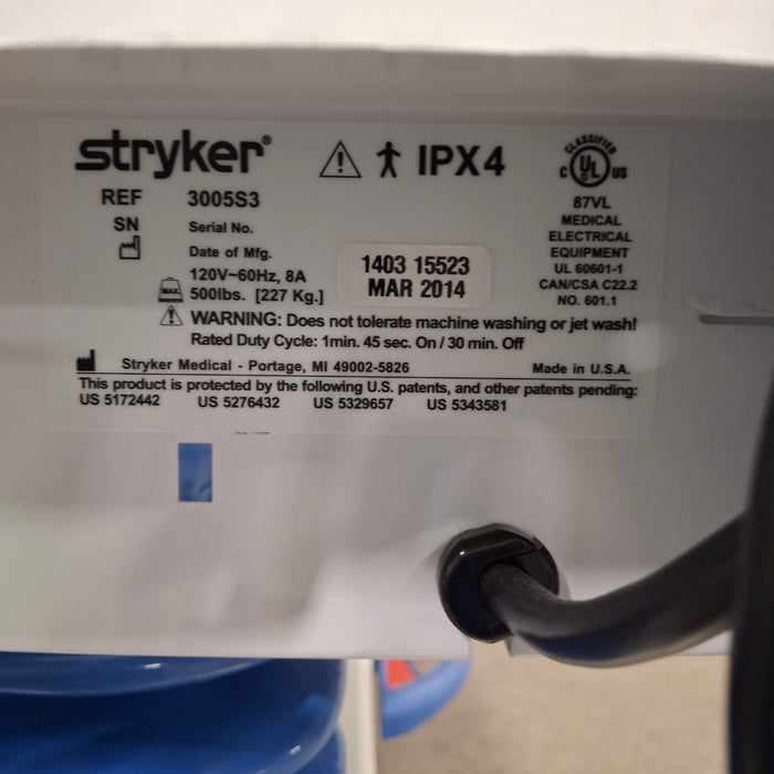 Stryker Secure III 3005 Hospital Bed
