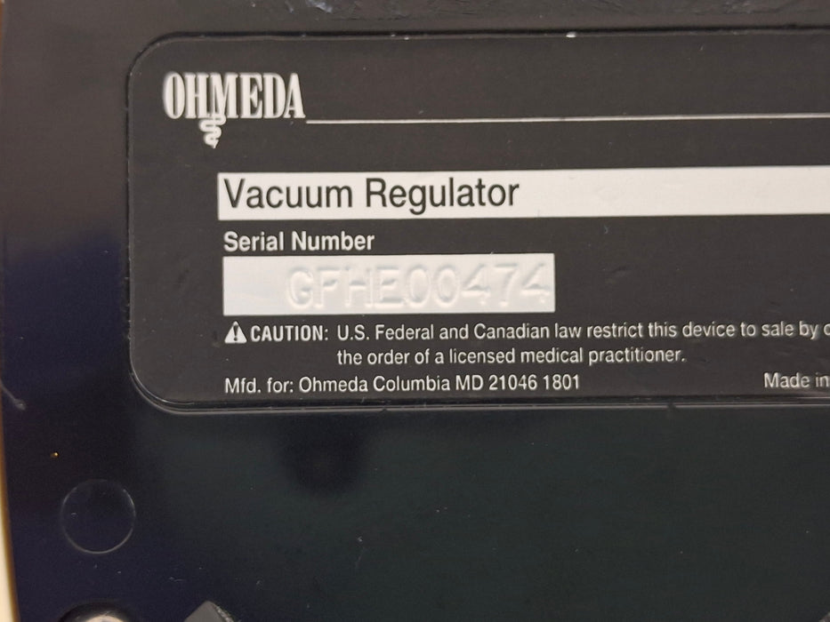 Ohmeda Medical 200 Intermittent Suction Unit
