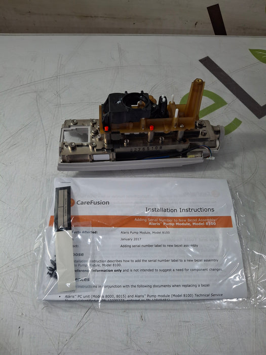 CareFusion Alaris 8100 Infusion Pump Module Bezel Assembly Kit