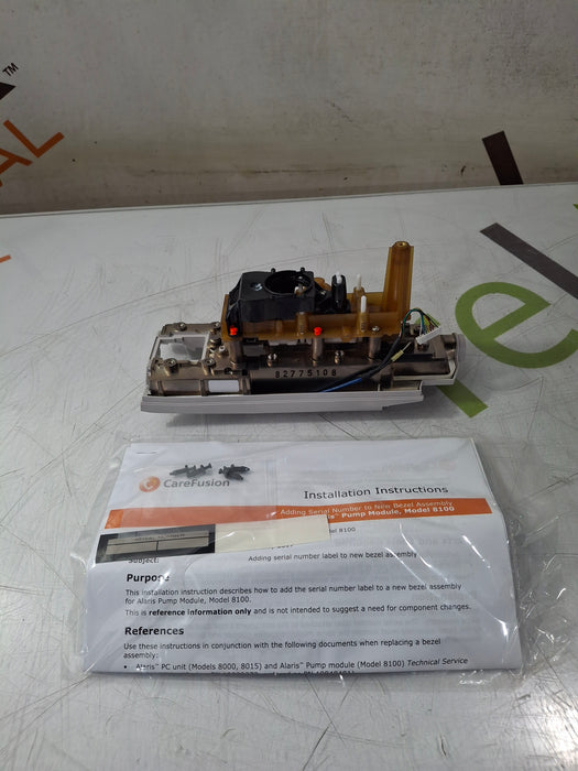 CareFusion Alaris 8100 Infusion Pump Module Bezel Assembly Kit