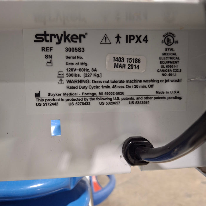 Stryker Secure III 3005 Hospital Bed