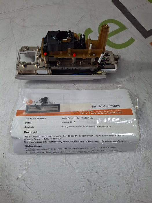 CareFusion Alaris 8100 Infusion Pump Module Bezel Assembly Kit