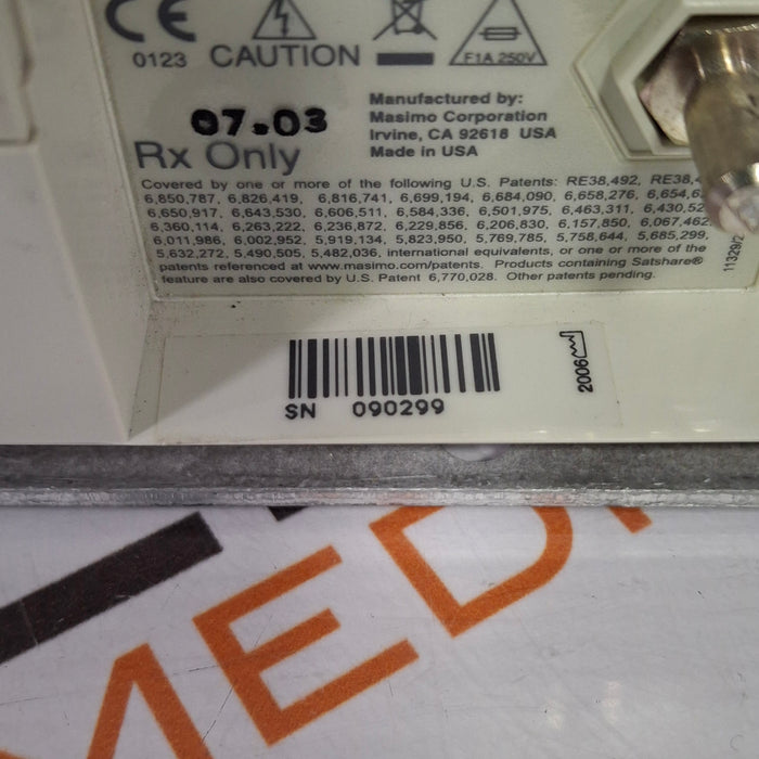 Masimo Radical 7 Pulse Oximeter w/ Base
