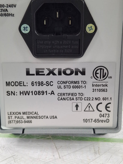 Lexion Insuflow 6198-SC Laparoscopic Gas Conditioning