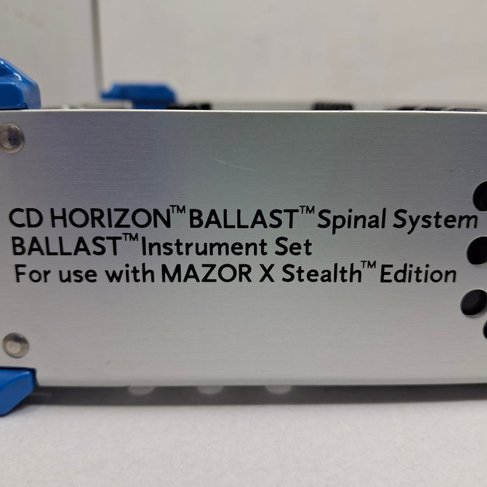 Medtronic CD Horizon Ballast Spinal System Ballast Instrument Set