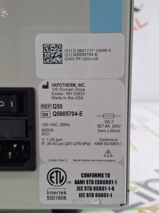 Vapotherm Q50 Compressor