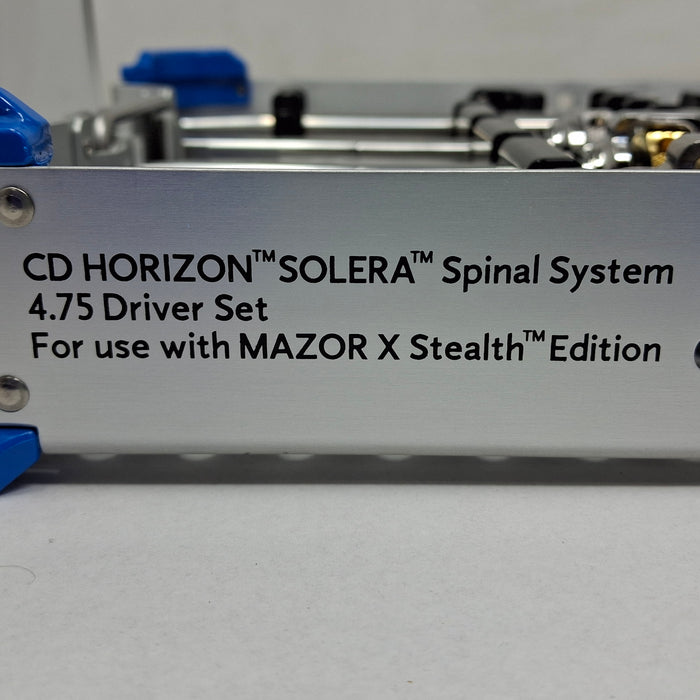 Medtronic CD Horizon Solera Spinal System 4.75 Driver Set