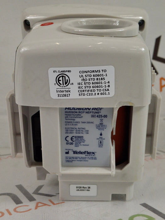 Teleflex Medical Hudson RCI Neptune Heated Humidifier