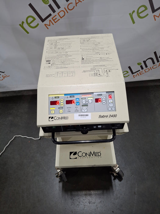 ConMed Sabre 2400 Electrosurgical Unit